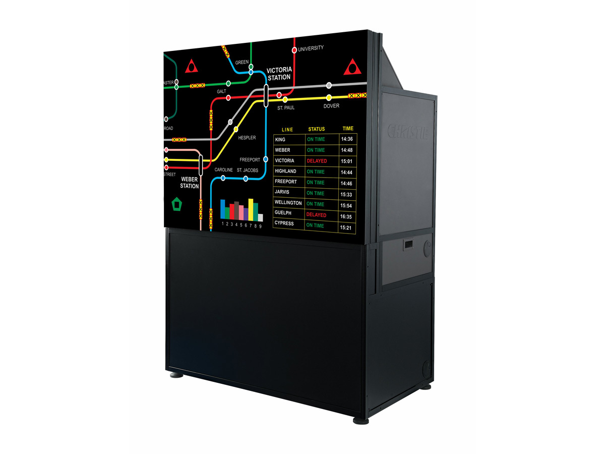 Christie Entero HB 72” WUXGA display cube | 122-003104-XX