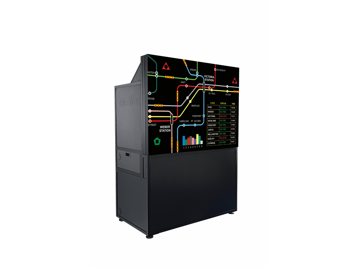 Christie Entero HB 72” WUXGA display cube | 122-003104-XX