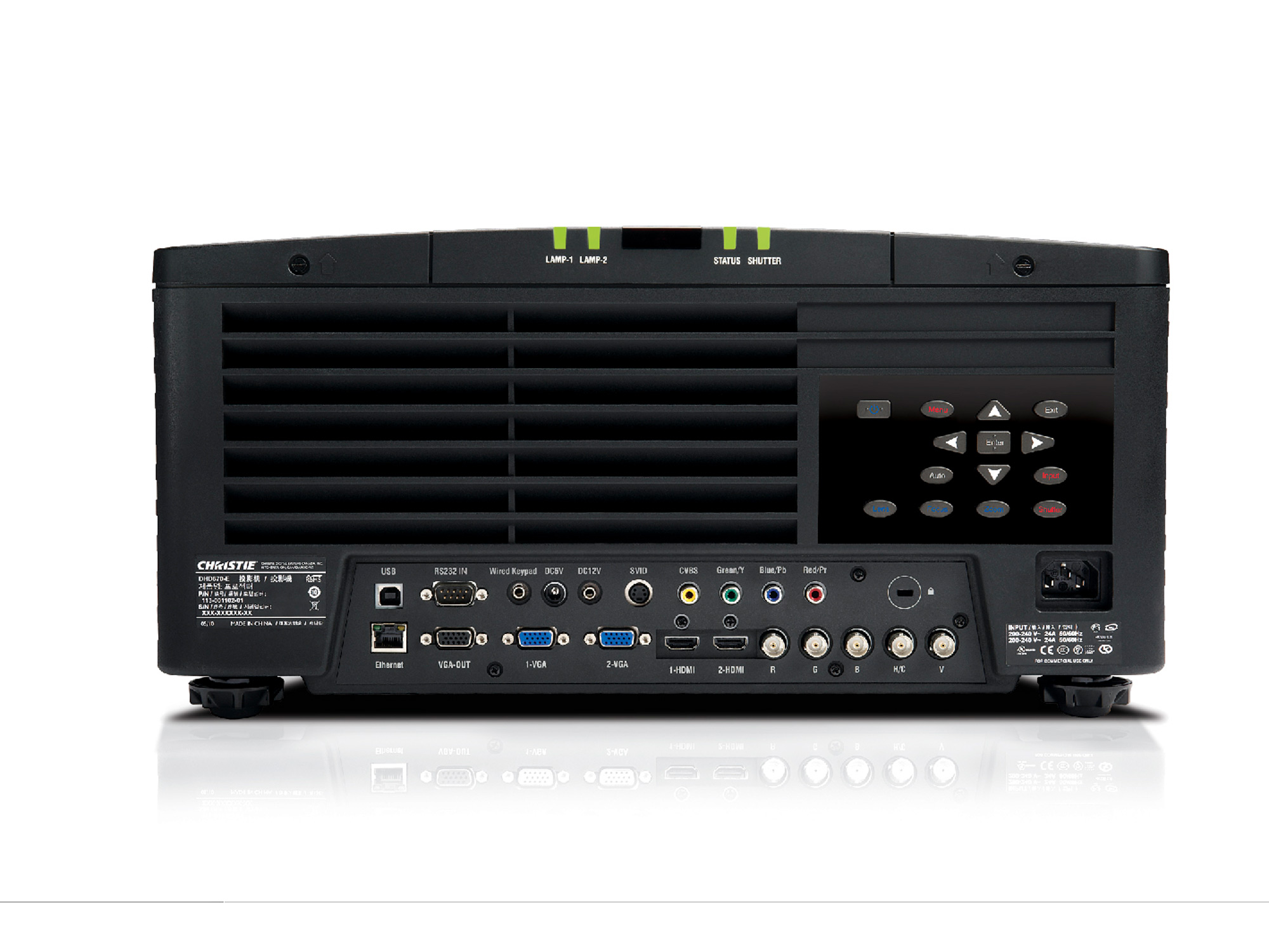 Christie DHD670-E HD DLP Projector | 133-001102-XX