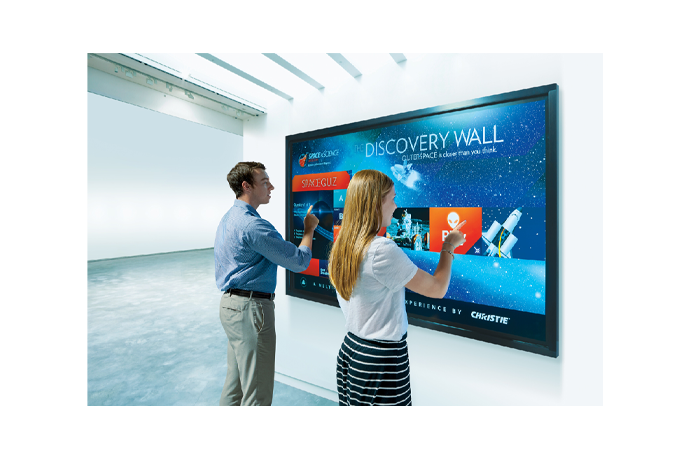 满足专业应用需要的交互式55"超高清LCD平板 | Christie - Audio Visual Solutions