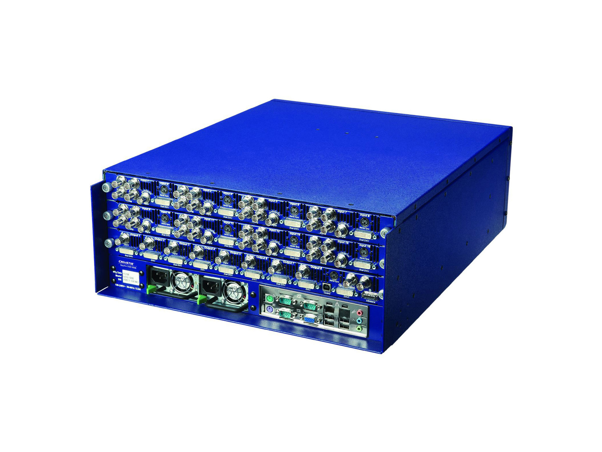 Christie Spyder X20 video processor | 120-052108-XX | 120-064101-XX