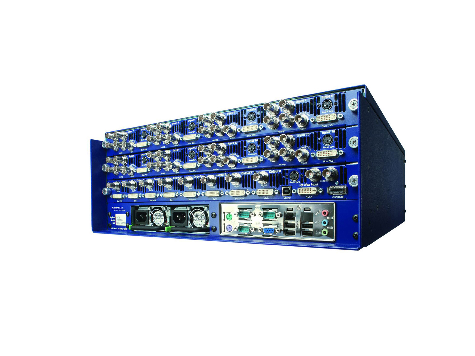 Christie Spyder X20 video processor | 120-052108-XX | 120-064101-XX