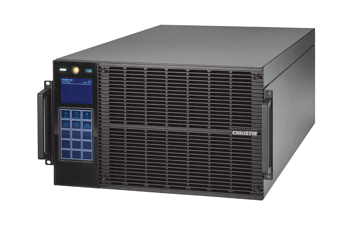 Christie Spyder X80 multi-screen windowing processor | 900-100276-XX