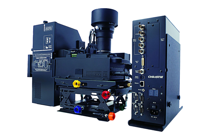 SXGA+ DLP dual 180W lamp rear screen tiling projector | Christie Visual Solutions