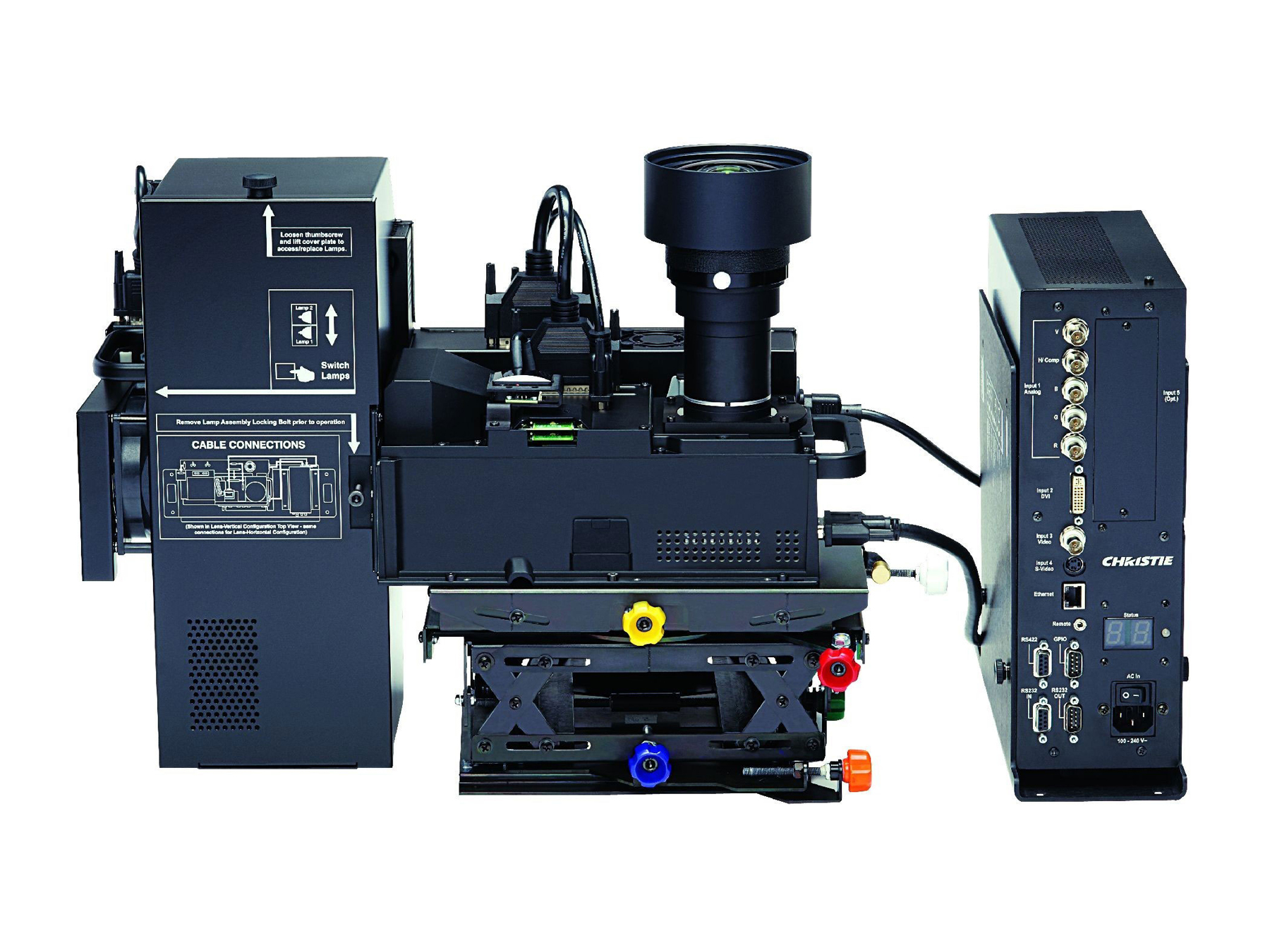 SXGA+ DLP dual 180W lamp rear screen tiling projector | 102-023106-XX