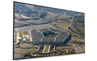 A secure LCD flat panel