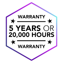 5 year warranty