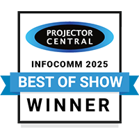 Projector Central InfoComm Best of Show 2025 award