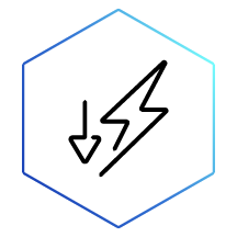 Low energy consumption icon