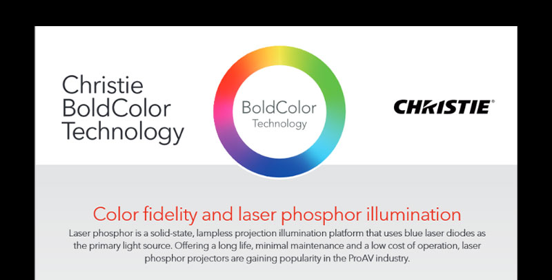 Christie BoldColor Infographic