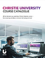Christie University course catalog
