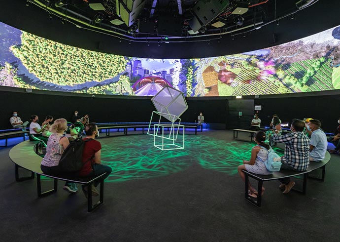 Through expert AV system design and integration, our partner deployed the laser projectors in compelling displays without blowing the budget.