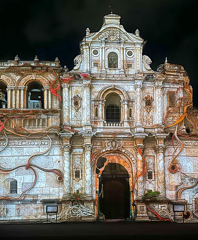 Christie projection solutions lit up the historic fa&ccedil;ades of Antigua Guatemala during the recent Festival de la Luz de Antigua (&ldquo;Festival of Light&rdquo;), the country&rsquo;s first large-scale video mapping festival.