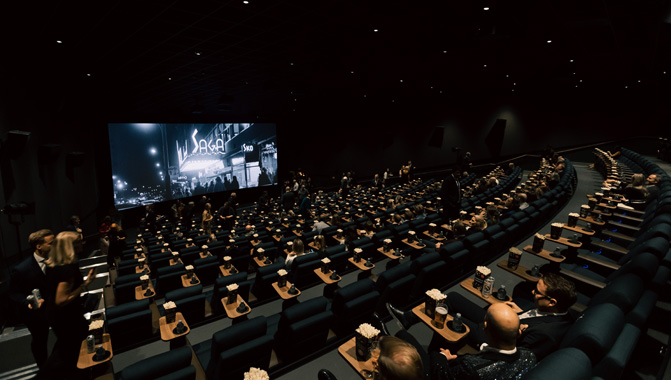 Historic Saga Kino Oslo chooses Christie RGB pure laser