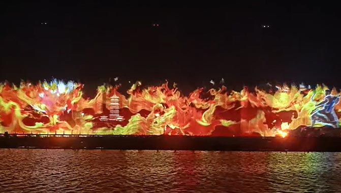 Eye-catching visuals depicting scenes from &lsquo;Houyi Shoots the Suns&rsquo; 