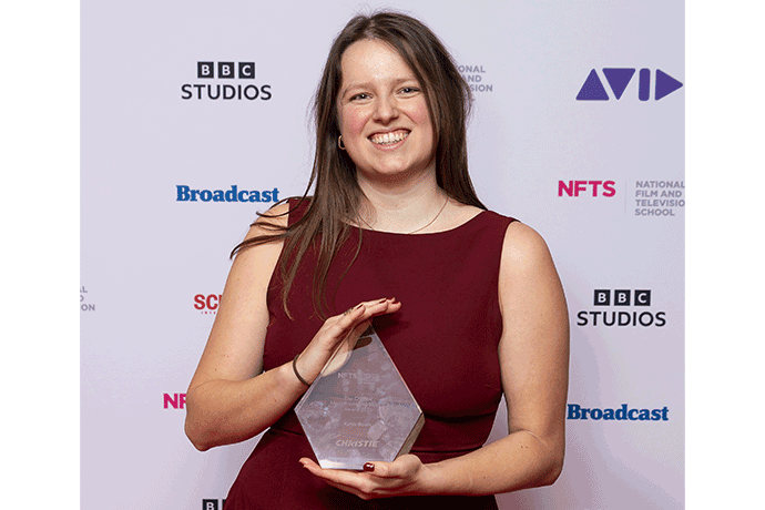 Kato Boels, a graduate of the Production Management MA program, is the recipient of Christie's 2026 ‘Most Promising Student’ award.