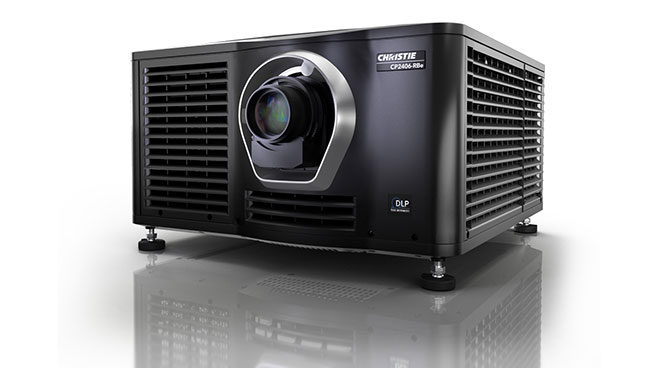 A laser cinema projector.