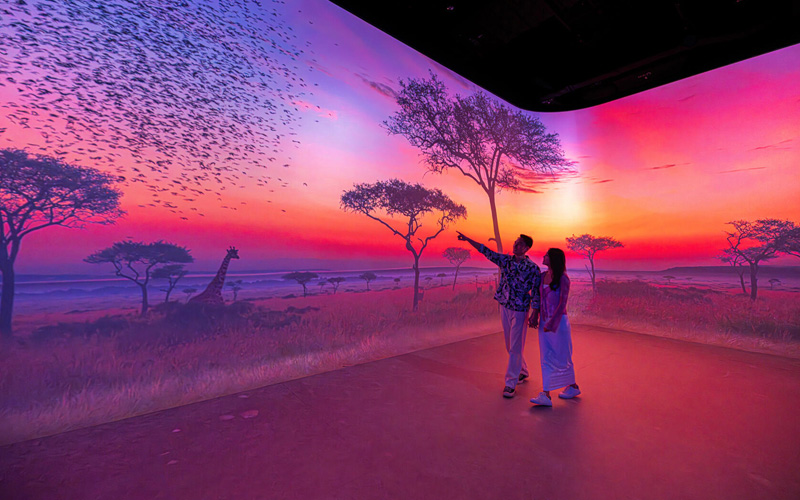 全新混合激光投影技术